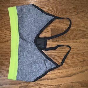 Nike Grey Sports Bra